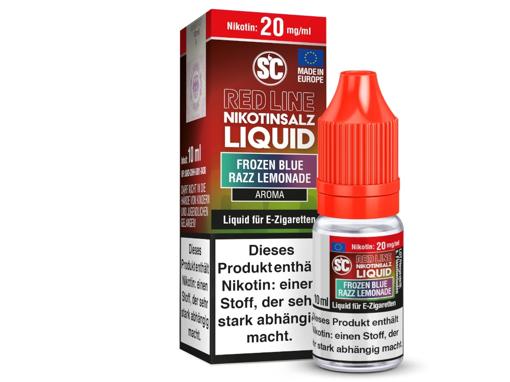 SC - Red Line - Frozen Blue Razz Lemonade - Nikotinsalz