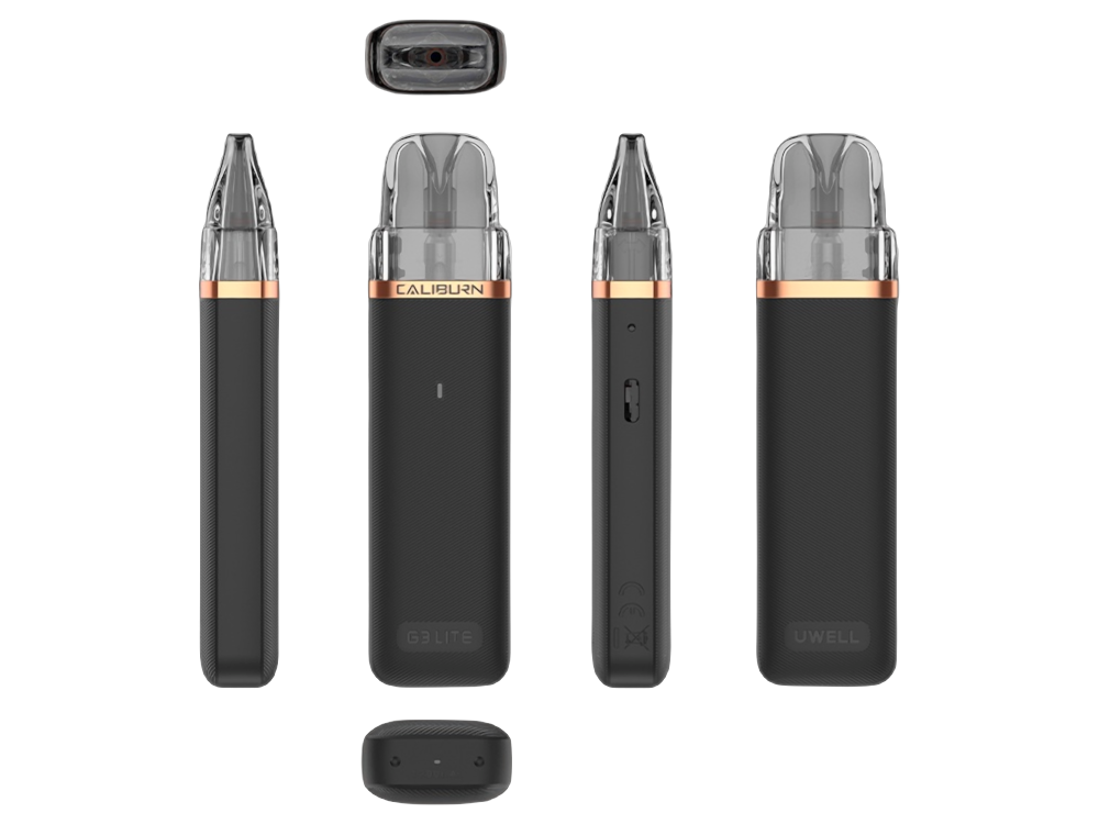 Uwell - Caliburn G3 Lite E-Zigaretten Set, einschließlich abnehmbarer Pod für Komfort und Benutzerfreundlichkeit.
