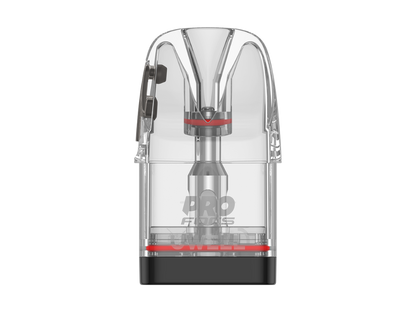 Technische Illustration der Uwell Caliburn G4 Pod-Konstruktion, einschließlich der magnetischen Verbindung für sicheren Halt.