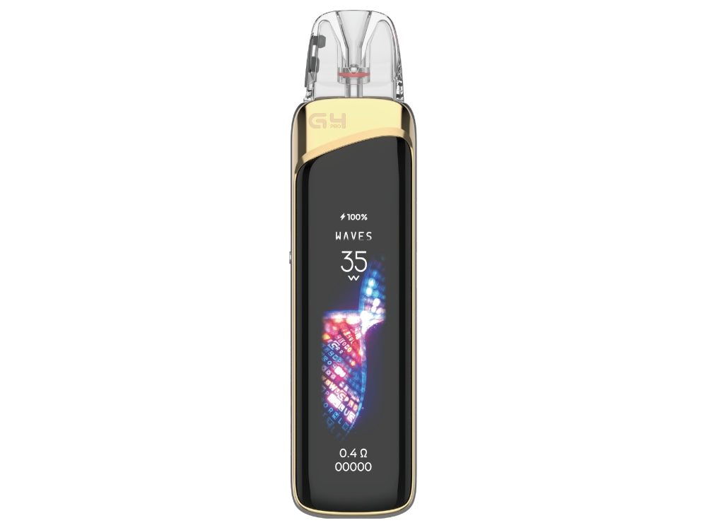 Produktionseinheiten des Uwell Caliburn G4 Pro E-Zigaretten Set, geeignet für direkte und restriktive Lungenzüge.