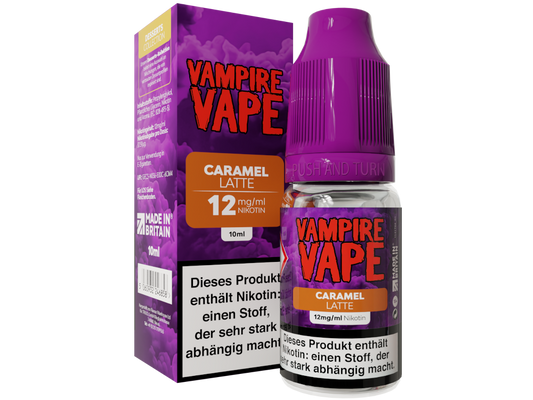 Vampire Vape - Dessert Collection - E-Zigaretten Liquid - Caramel Latte