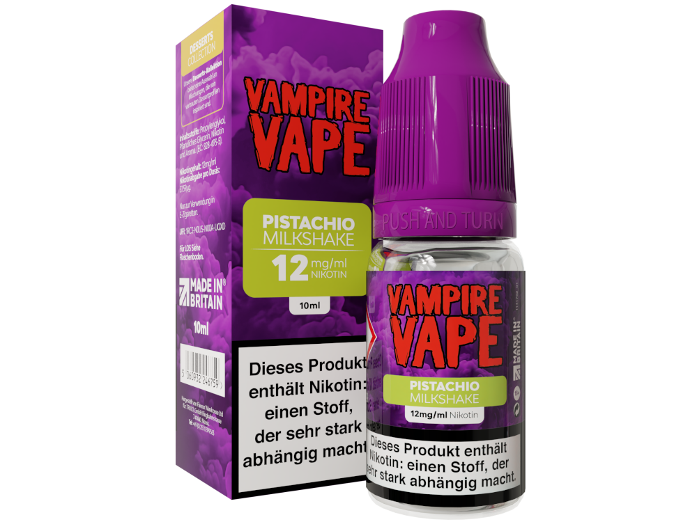 Vampire Vape - Dessert Collection - E-Zigaretten Liquid - Pistachio Milkshake