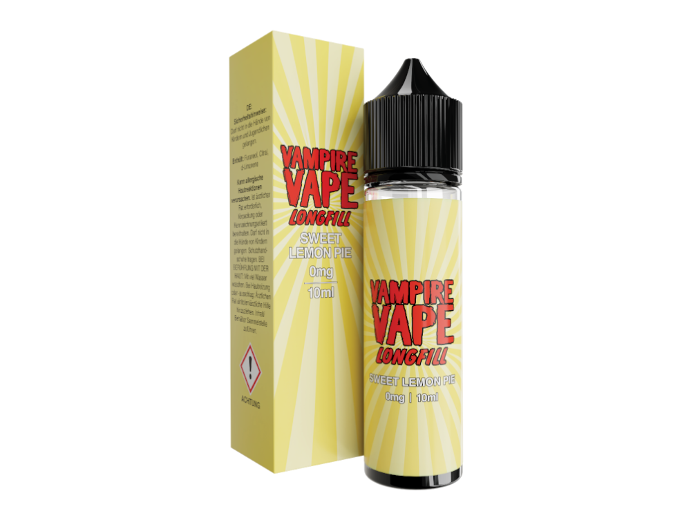Vampire Vape - Longfills - 10 ml - Sweet Lemon Pie