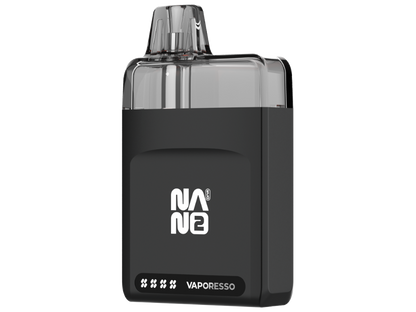 Vaporesso Eco Nano 2 - Ansicht des Produkts und des Zubehörs, das die Benutzerfreundlichkeit betont.