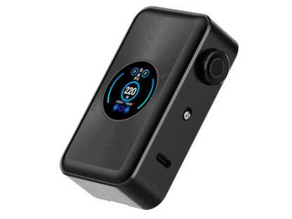 Vaporesso - Gen Max 220 Watt Akkuträger, Ansicht von hinten zur Demonstration des USB-C Anschlusses für einfaches Laden.