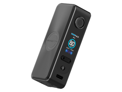 Vaporesso Gen SE 80 Watt Akkuträger in verschiedenen Ausgabemodi, visuell dargestellt auf dem Display.