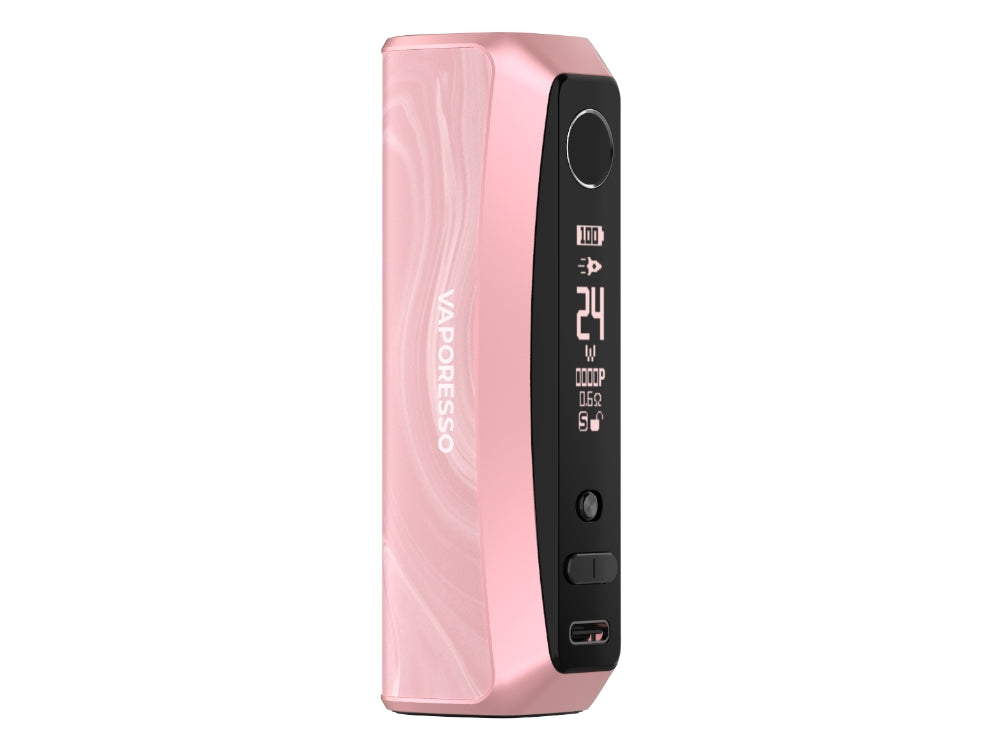 Vaporesso GTX One Pro Akku mit Informationen zur Herkunft und zum Hersteller.