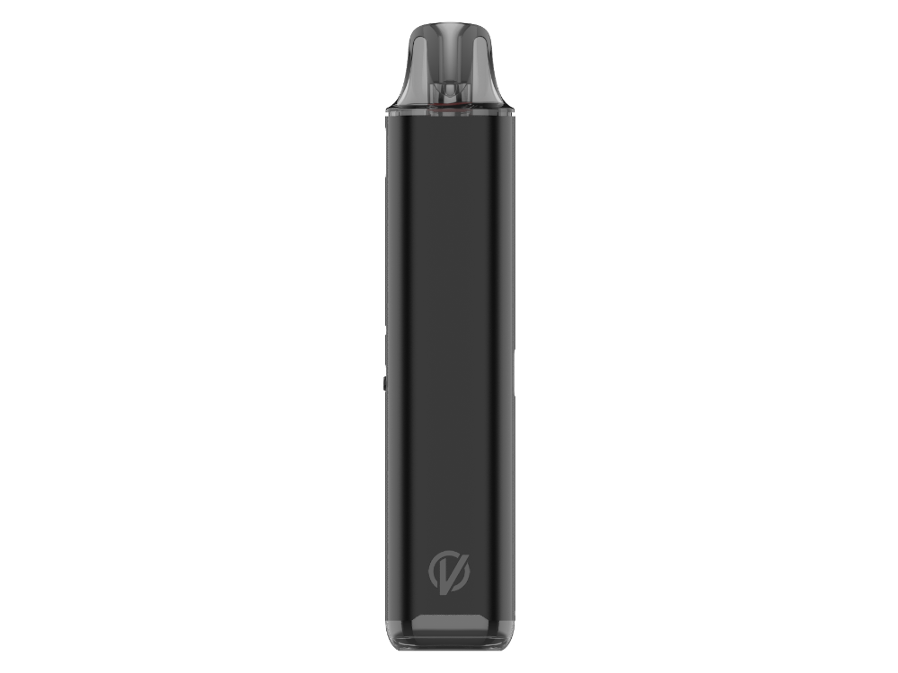 Vaporesso - Vibe E-Zigaretten Set zeigt Vorzüge und technische Details auf einem nur leicht transparenten Hintergrund