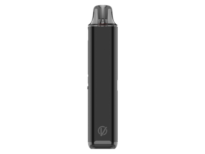 Vaporesso - Vibe E-Zigaretten Set zeigt Vorzüge und technische Details auf einem nur leicht transparenten Hintergrund