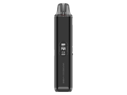 Die verschiedenen Komponenten des Vaporesso - Vibe E-Zigaretten Sets ideal angerichtet auf einem Tisch