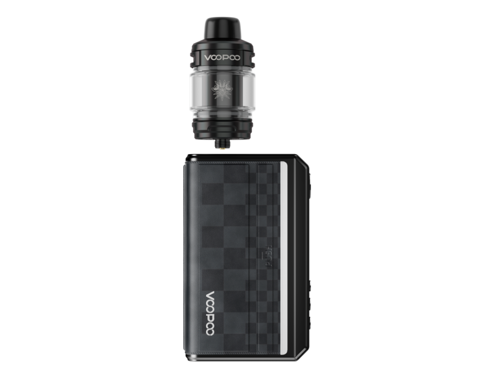 Das komplette VooPoo Drag 5 E-Zigaretten Set mit Zubehör und ansprechendem Design.