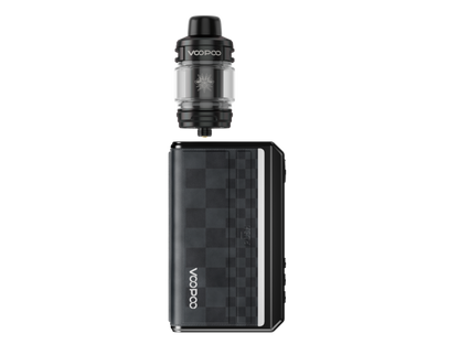 Das komplette VooPoo Drag 5 E-Zigaretten Set mit Zubehör und ansprechendem Design.