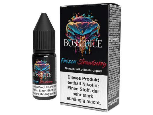 Boss Juice - Frozen Strawberry - Nikotinsalz Liquid 20 mg/ml