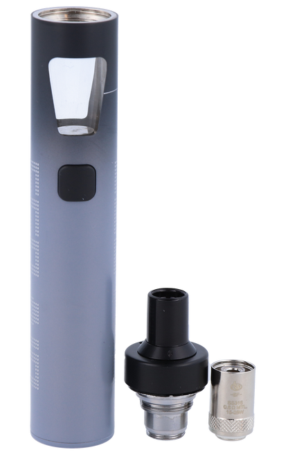 InnoCigs eGo AIO Simple in der Hand, bereit für den Einsatz, präsentiert von RavenSmoke DE.