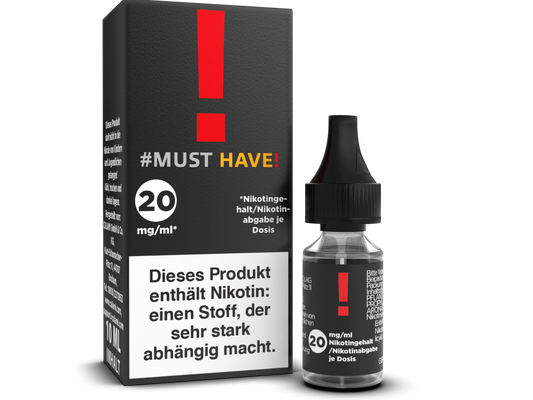 Must Have - Nikotinsalz Liquid - !