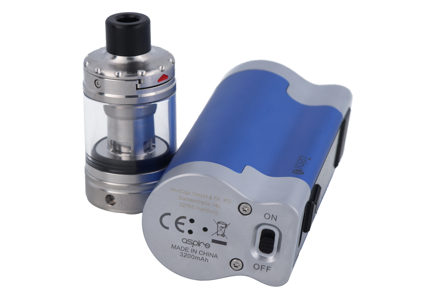 Aspire Zelos 3 E-Zigaretten Set , 3200mAh Akku, Nautilus 3 Verdampfer, 80 Watt