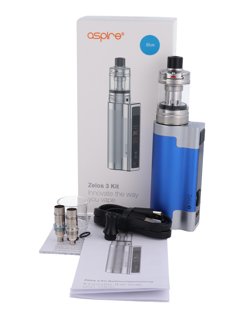 Aspire Zelos 3 E-Zigaretten Set , 3200mAh Akku, Nautilus 3 Verdampfer, 80 Watt