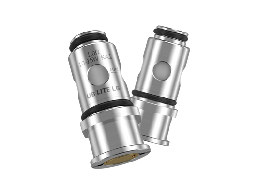 Lost Vape UB Lite L6 Heads, die Qualität und Exzellenz im Dampfen mit 1,0 Ohm Widerstand demonstrieren.